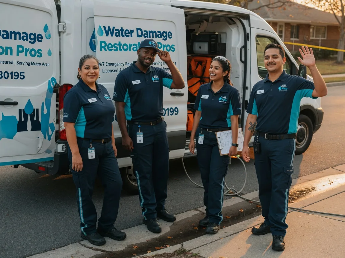 Water Damage Restoration company in Sidney, TX